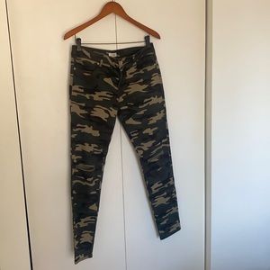 2 for $20 ARMY PRINT JEANS